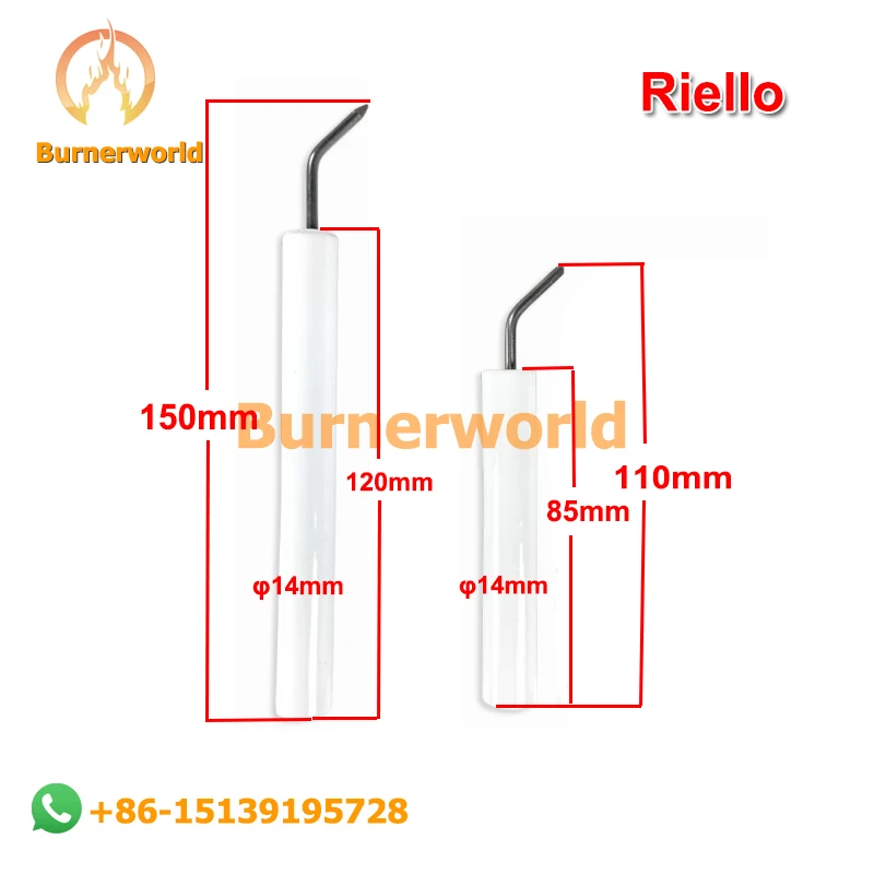 Riello Bruciatore Elettrodo Di Accensione Rl50 Rl70 Rl100 Rl130 Rl190 Press1G 2G 3G 4G Bruciatore Candela Asta Di Accensione Parti Del Camino