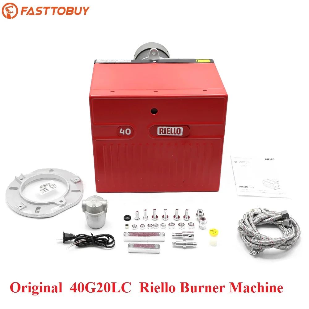 Bruciatore Diesel Con Bruciatore A Gasolio Leggero Riello 40 G20Lc Utilizzato Per Forno, Cottura, Caldaia