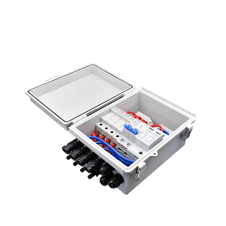 Resistenza Uv Impermeabile Ip6 Slocabile In 1 Out Strings 15A 500V Dc Solar Pv Array Combiner Box Per Sistema