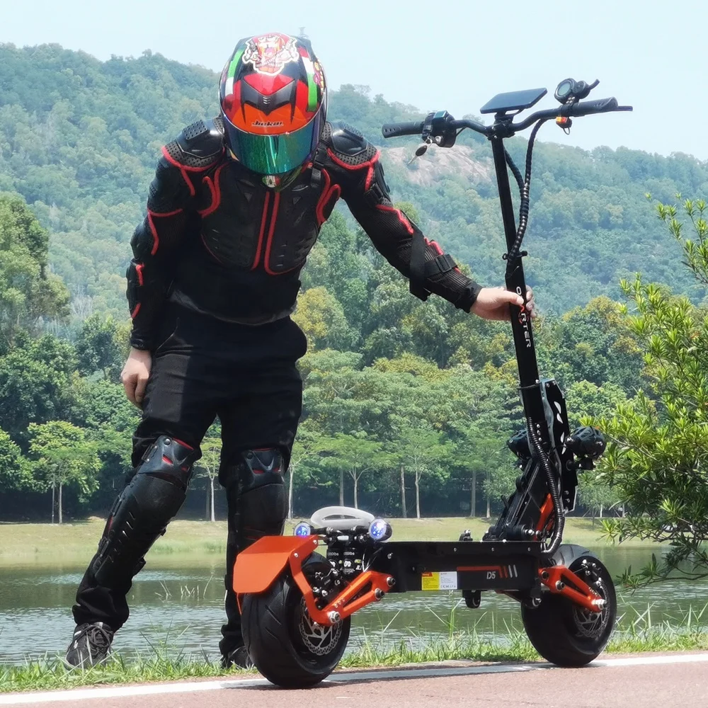 Europa Obarter D5 Scooter Elettrico Velocità Massima 70-90 Km/H 12 Pollici 48 V35Ah Batteria Rimovibile 5000W Ip6 E-Scooter Pieghevole