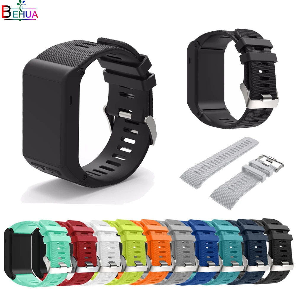 Di Sport Della Cinghia Del Silicone Per Garmin Vivoactive Hr Orologio Banda Di Sostituzione Della Cinghia Del Braccialetto Di Per Garmin Vivoactive Hr