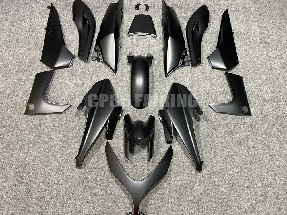 Nuovo Kit Carenatura Moto Abs Adatto Per Yamaha Tmax 500 Tmax500 Tmax-500 2008 2009 2010 2011 Iniezione Carrozzeria Nero Opaco
