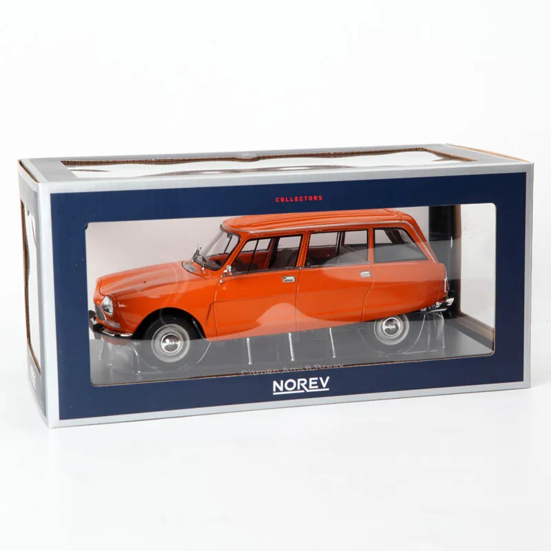 Modello Di Auto In Lega Citroen Ami 8 1975 In Scala 1/18