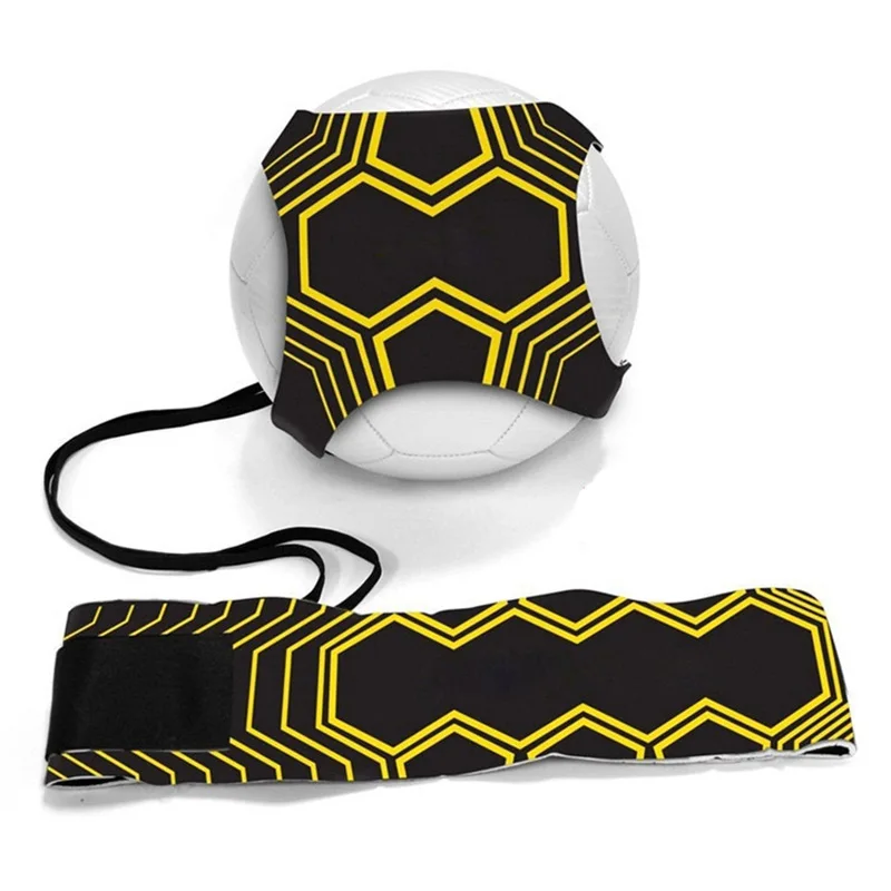 Soccer Trainer Football Hands-Free Kick Throw Solo Practice Training Equipment Aid Control Skills Cintura In Vita Regolabile Per Bambini