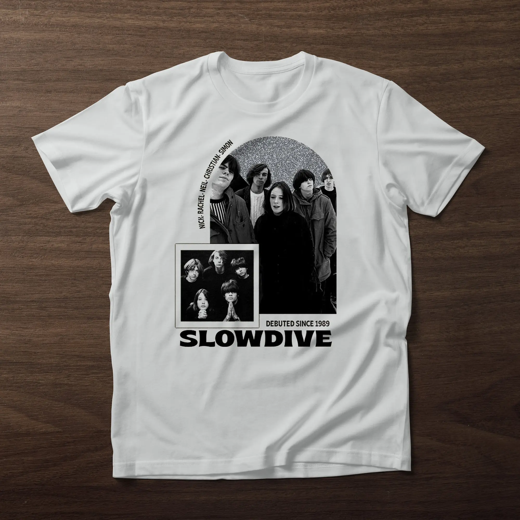 Retro Anni '90 Slowdive Souvlaki Shirt Album Music Song Lover T Vintage Sweat S