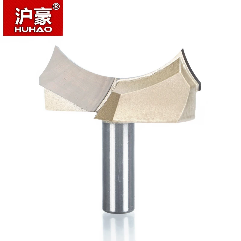 Huhao 1 Pz 1/2*2 Shank Ball Bit Point-Cut Round Over Groove Bits Router Bits Per La Lavorazione Del Legno Taglierina Per Incisione Del Legno