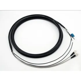 Firstfiber 25 M 50 M Lc-Fc Sm Mm Ftta Patch Esterna Cavo 2 Core Duplex Ftta Patch Cord Om2