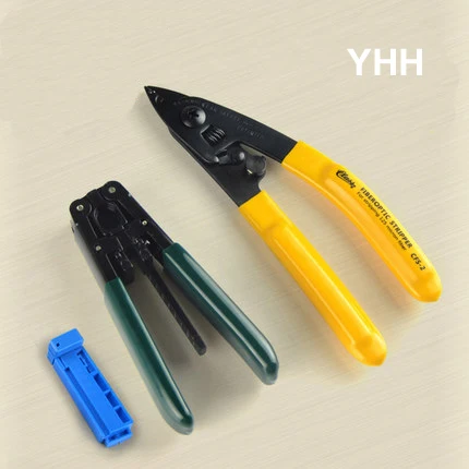 Miller Morsetto + Cable Stripper/Fibra Stripper-Tool-In Fibra Ottica 1 Set/Pacco