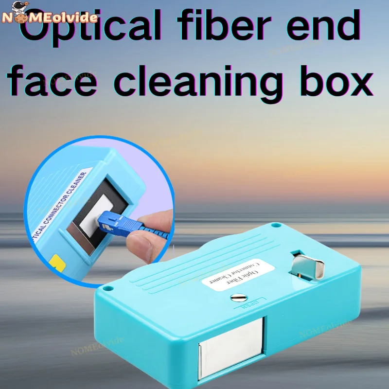 2 Pz/Lotto Fibra Ottica End Face Ftth Fiber Cleaning Cassette Strumenti Per La Pulizia Pulita Per Sc Optical Cleaner Cleaning Tools Box