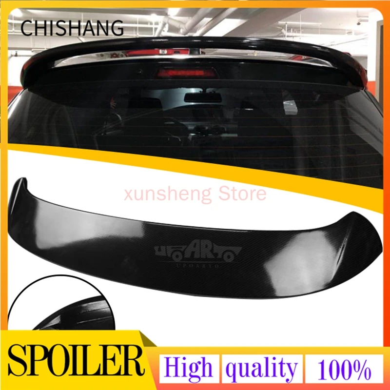 Professional Car Spoilers Manufacturer Wholesale Abs Glossy Black Rear Boot Wing Tailgate Roof Spoiler For Suzuki Swift 2018+