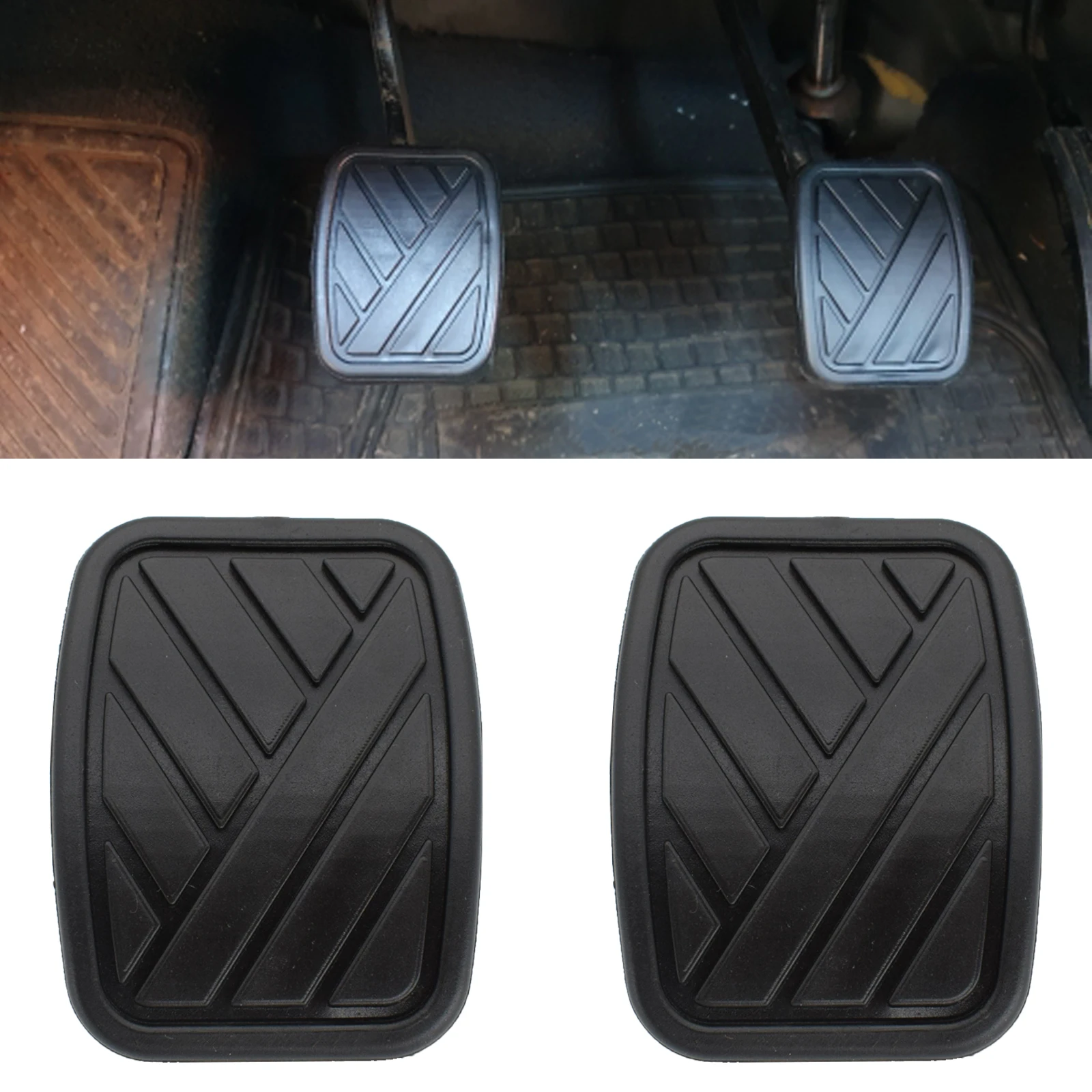 2 Pz Freno Frizione Pedale Pad Coperture Per Suzuki Swift Vitara Samurai Stima Sx4 Aerio X90 Sidekick Geo Metro Tracker 49751-58J00