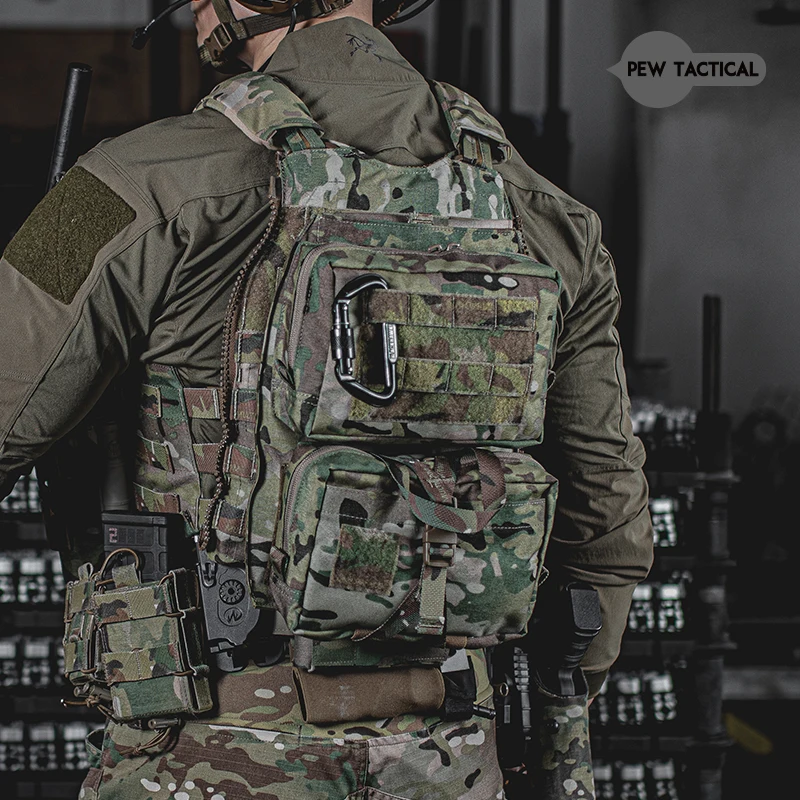 Pew Tactical Assault Back Panel Tipo 1 Airsoft Mayflower Plate Carrier Bp01