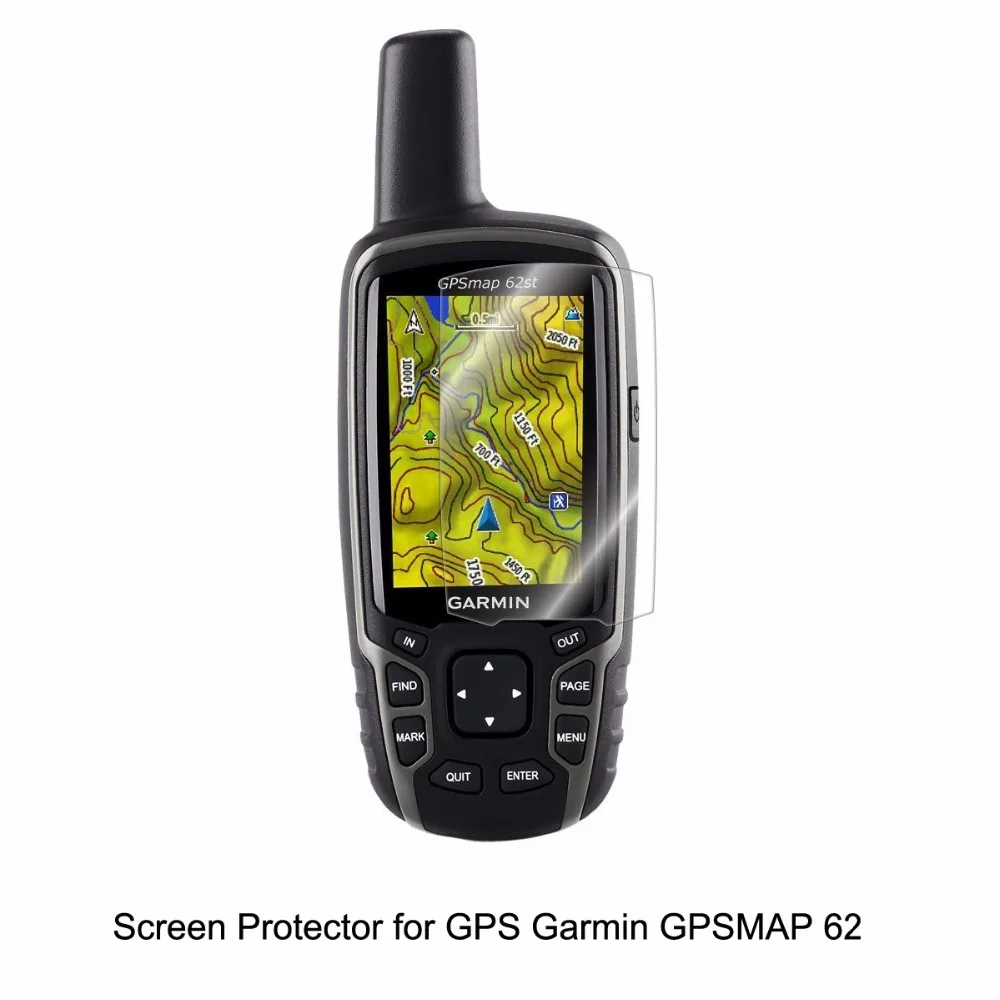 3 * Clear Lcd Pellicola Della Protezione Dello Schermo Per Palmare Gps Garmin Gpsmap 62 64 62St 64St 63 64X 64Sx 64Csx 65Sr Astro 320 430 Alpha50