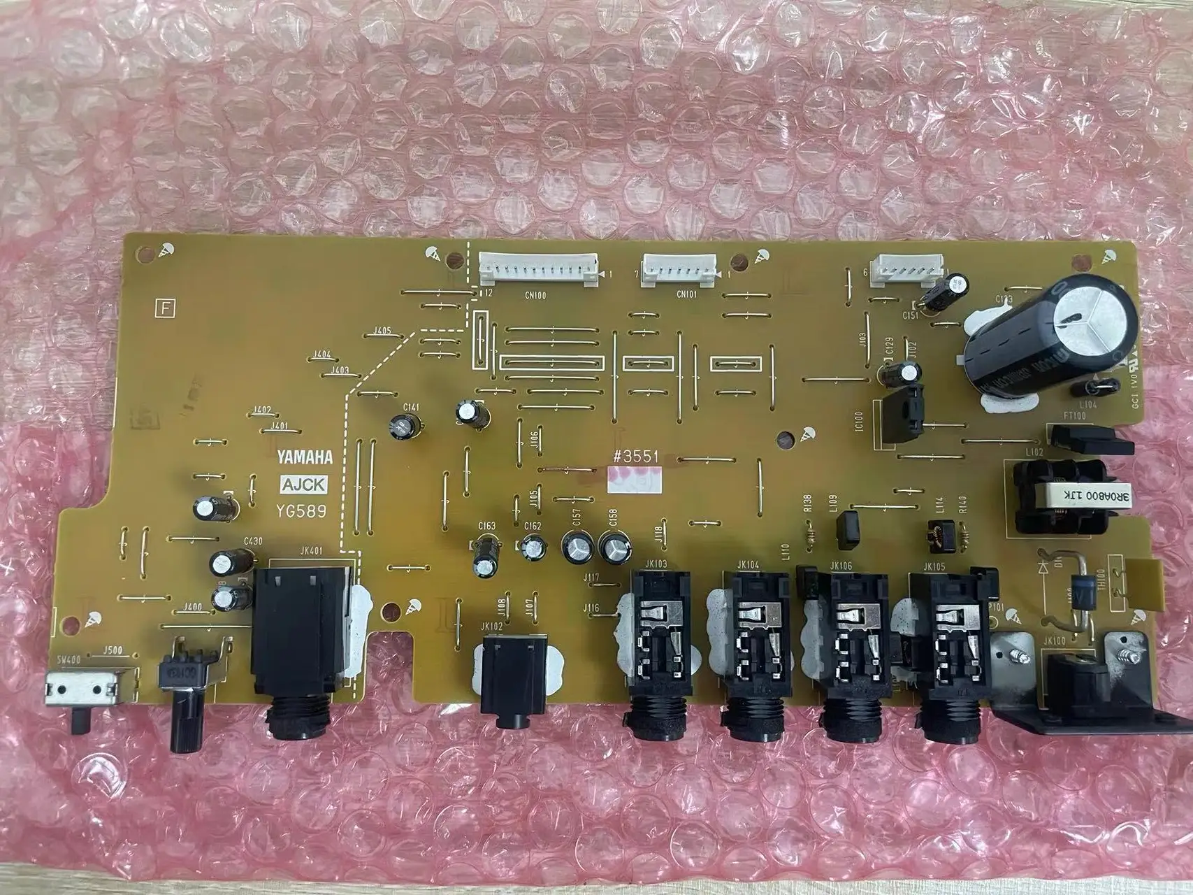 Nuova Scheda Dell'Amplificatore Di Potenza Originale Scheda Jack Yg589 Per Yamaha Psr S770 Psr-S770