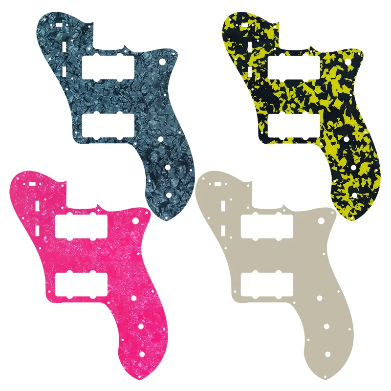 Fei Man Custom Guitar Parts-Per Us Fd Us Fd 72 Tele Deluxe Jm Riemissione Battipenna Per Chitarra Con Layout Jazz: Molti Colori