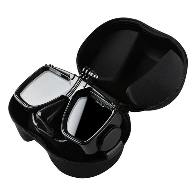 Swim Glasses Scuba Diving Surfing Mask Mount Per Xiaomi/Dji /Gopro Hero 11 10 9 8 7 6 5 Action Camera Pezzi Di Ricambio