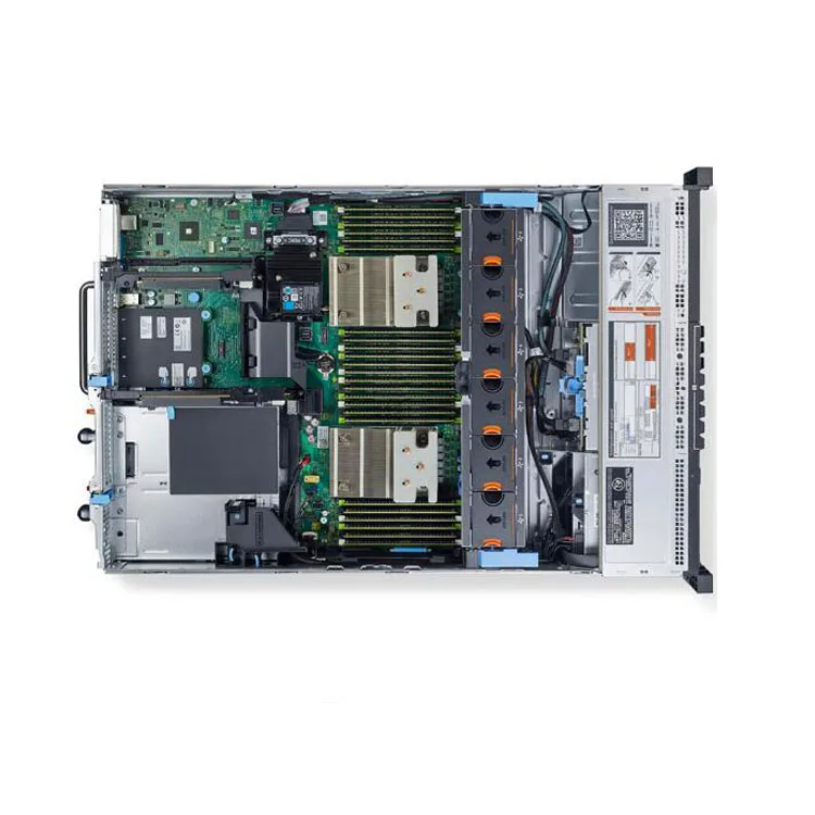 Server Computer Server Dell R740, Stock Di Vendita Caldo Xeon Silver 4210R Processore R740 Dell Poweredge Rack Server