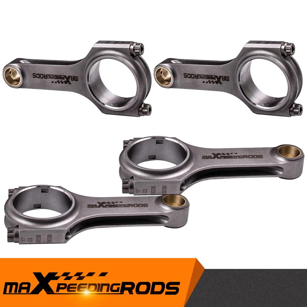 Racing 4340 En24 Bielle + Arp 2000 Bullone Per Honda K20 K20A2 K20Z1 K20Z3 Per Civic Si 2.0L K20 K20A2 K20Z3 Pistone Biella