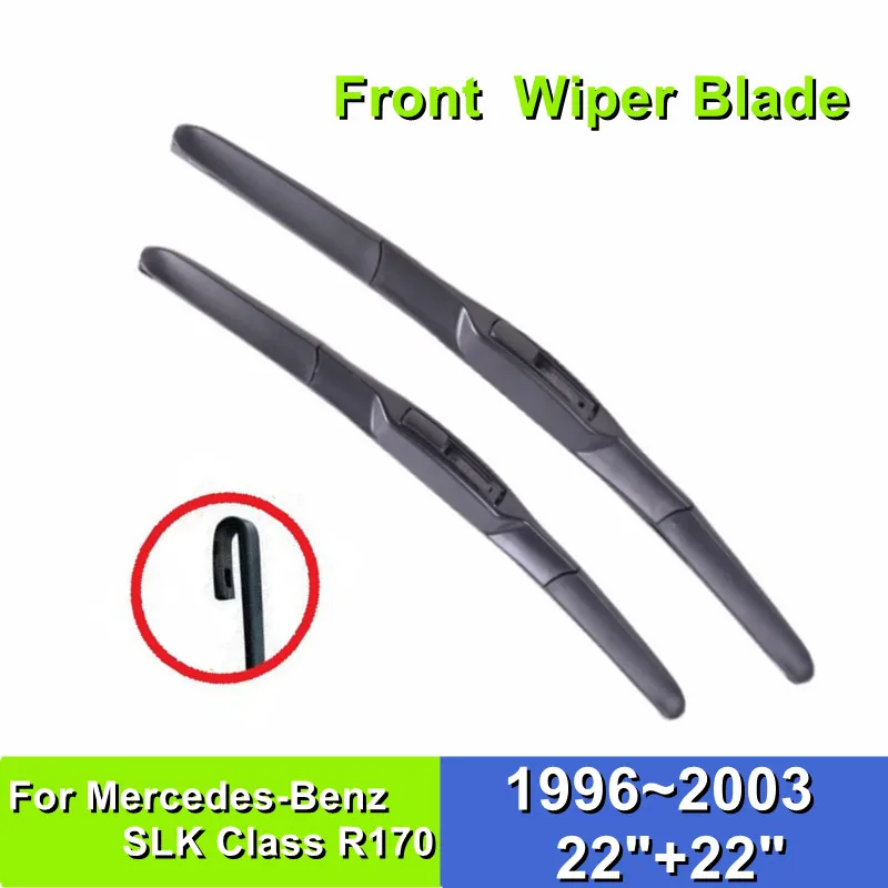 Spazzola Tergicristallo Per Mercedes-Benz Slk Classe R170 22 "+ 22" Parabrezza Per Auto 1996 ~ 2003