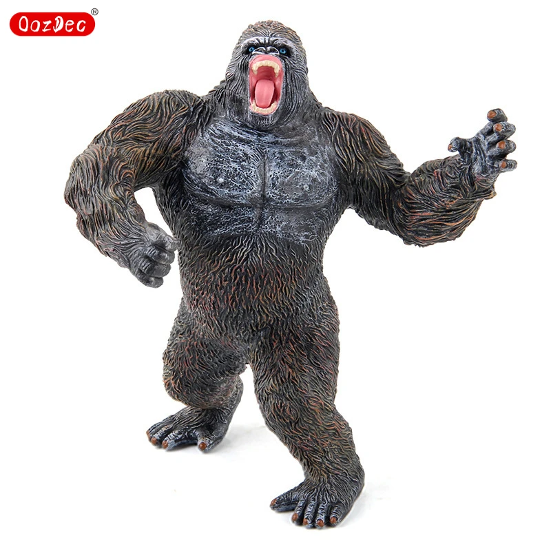 Oozdec Growl Gorilla Toys Warrior Fight Mode Animali In Pvc Modello Decorazione Action Figures Gioco Di Ruolo Story Toy Regalo Per Bambini