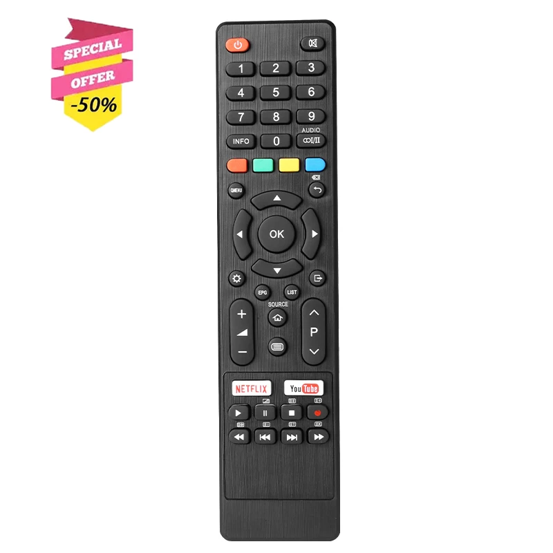 Telecomando Atv55Uhd Per Bauhn Kogan Jvc Linsar Chiq Saba Changhong Smart Tv U58G7N L32G7N L40G7N S49N1 L32H7L/N U43H7L/N