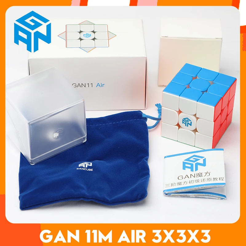 [Gan 11 M Air 3X3X3 Magnetic Magic] Speed 11 Duo Cube Professional Gan11 Magneti Puzzle 11 M Giocattoli Per Bambini Bambini