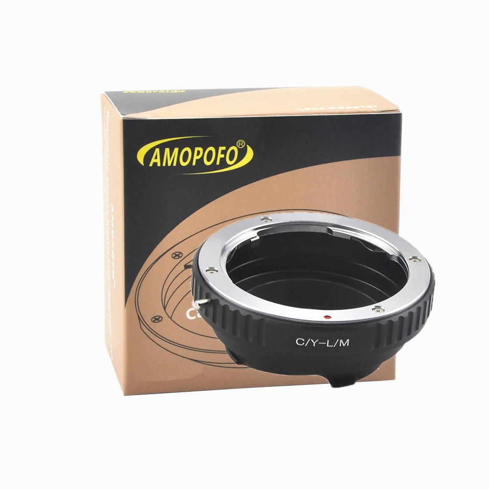Cy Per Lm Adattatore Compatibile Con Contax Yashica C/Y Mount Lens & A Per Leica M M9 M8 M7 M6 M5 (Compatibile Techart Lm-Ea 7)