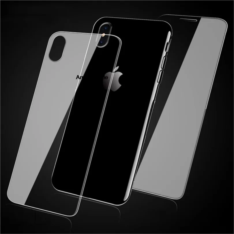 Per Laver Xs Max Xr X 6 6S 7 8 Plus Proteggi Schermo In Vetro Temperato Per Laver 5S 5C Se 4 4S Pellicola Protettiva Anteriore E Posteriore