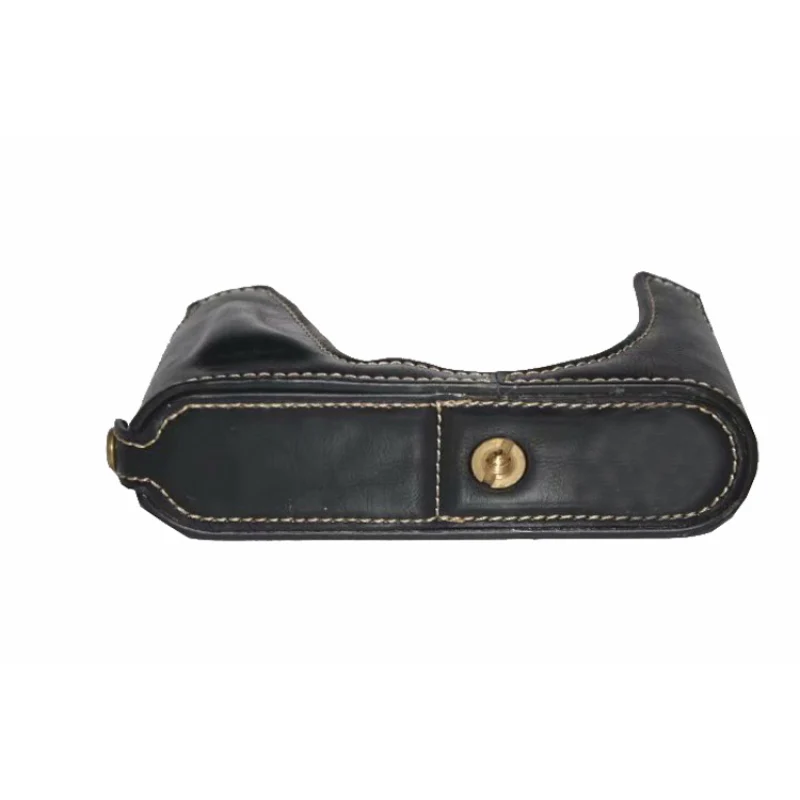 Pu Leather Camera Bag For Leica Cl Typ 7323 Bottom Opening Version Protective Half Body Cover Base Case Cover Funda