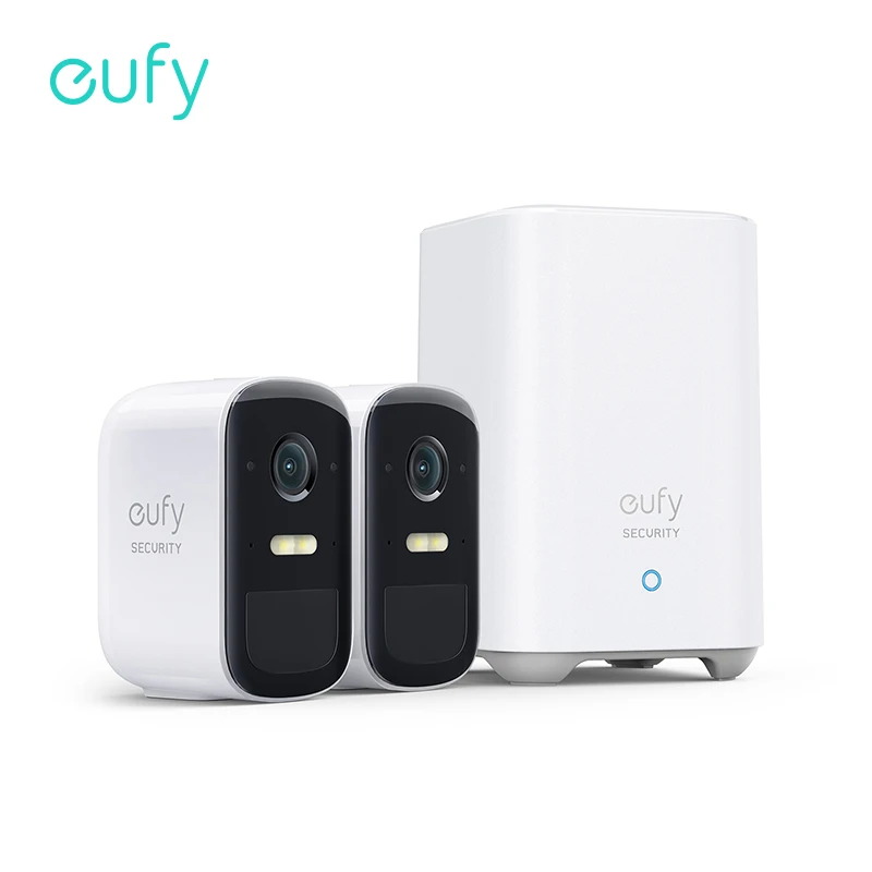 Eufy Security Eufycam 2C Telecamera Di Sicurezza Domestica Wireless Durata Della Batteria Di 180 Giorni Compatibilità Homekit 1080P Hd Nessuna Tassa M
