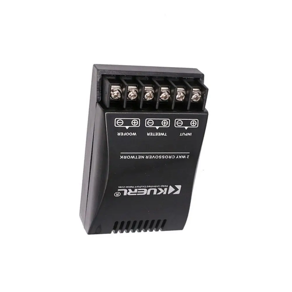 Altoparlante Crossover Audio Universale Per Auto Divisore Ad Alta Frequenza 2Way Auto Audio Crossover Divisore Di Frequenza Accessori Modificati