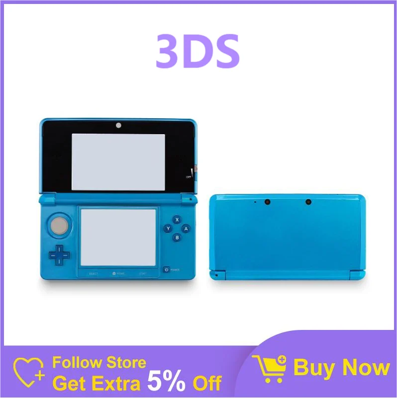 Originale 3Ds 3Dsxl 3Dsll Console Di Gioco Palmare Console Di Gioco Giochi Gratis Per Nintendo 3Ds Trasportare 128Gb Di Migliaia Di Giochi