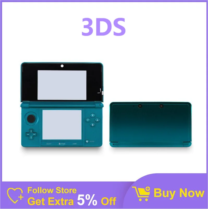 Originale 3Ds 3Dsxl 3Dsll Console Di Gioco Palmare Console Di Gioco Giochi Gratis Per Nintendo 3Ds Trasportare 128Gb Di Migliaia Di Giochi