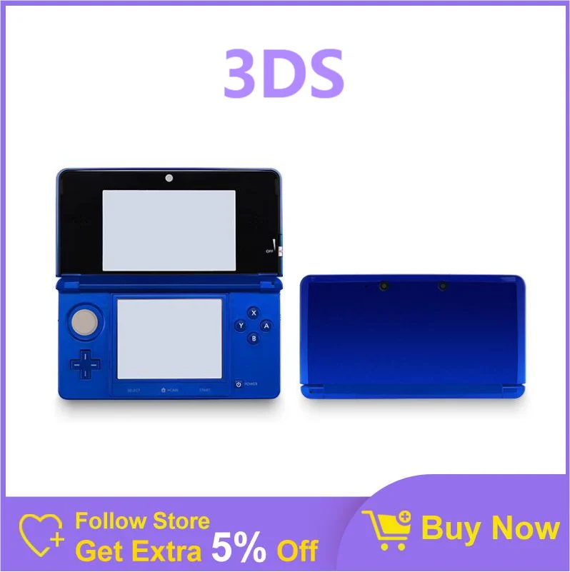 Originale 3Ds 3Dsxl 3Dsll Console Di Gioco Palmare Console Di Gioco Giochi Gratis Per Nintendo 3Ds Trasportare 128Gb Di Migliaia Di Giochi