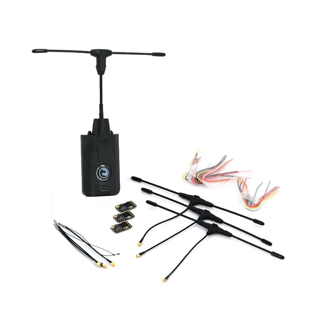 Tbs Crossfire Nano Tx / Rx Starter Set 915Mhz Connettore Usb-C A Lungo Raggio Modulo Rf Per Frsky X-Lite E Jumper T Pro
