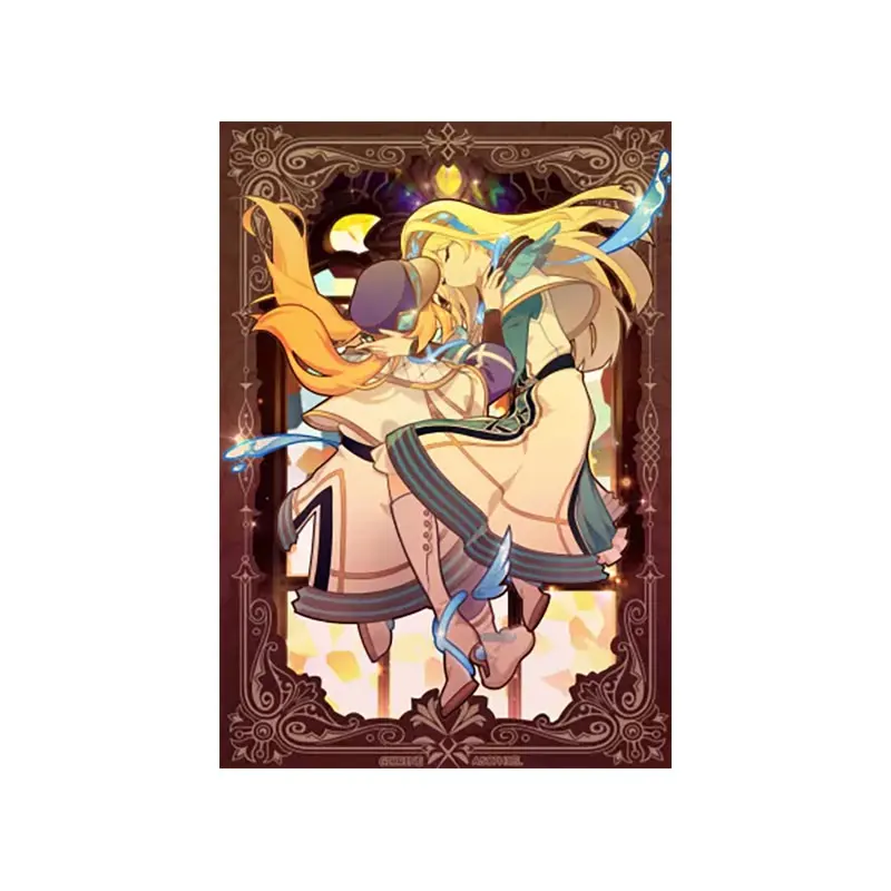 Maniche Olografiche Muslimiche Yugioh Card Sleeves Illustrazione Anime Protector Card Cover Per Giochi Da Tavolo Carte Collezionabili