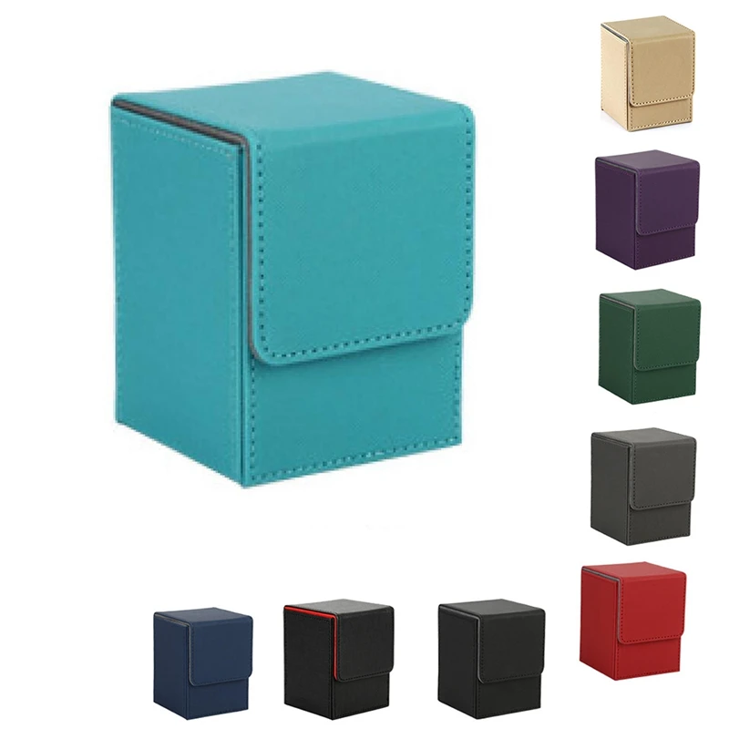 Elos-Card Case Deck Box Carte Con Maniche Deck Game Box Per Raccoglitori Yugioh Mtg: 100 +