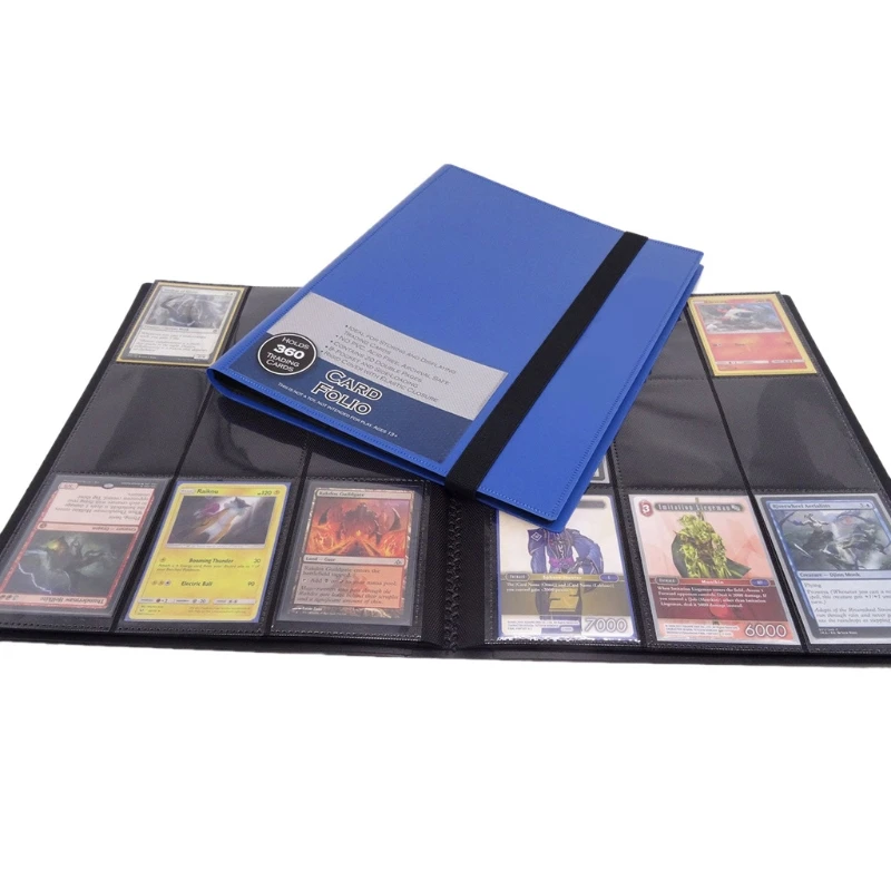 1Pc 360 Carte Capacità Pocket Holder Raccoglitori Album Per Magic Yugioh Board Game Card Book Sleeve Holder