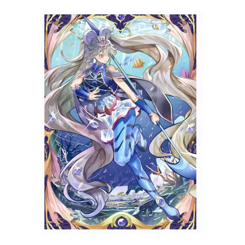 60Pcs Matte Sleeves Yugioh Card Sleeves Illustrazione Anime Protector Card Cover Per Giochi Da Tavolo Giapponesi Carte Collezionabili 63X90Mm