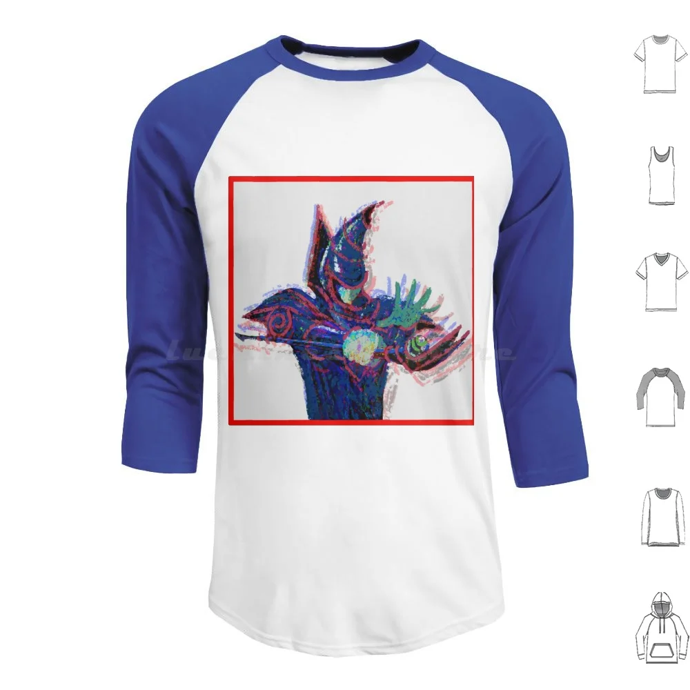 Yu-Gi-Oh Dark Magician Felpe Con Cappuccio Manica Lunga Yu Gi Oh Yugioh Ygo Dark Magician