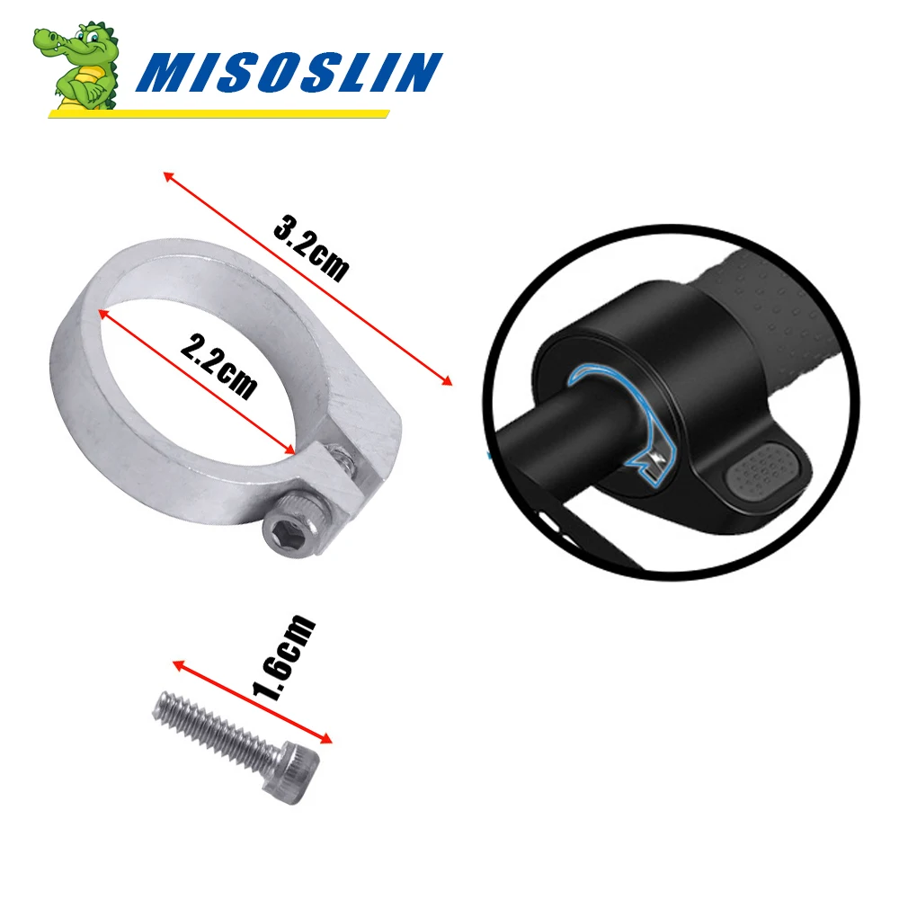 Scooter Elettrico Speed Dial Thumb Accelerator Snap Ring Per Xiaomi M365/1S/Pro/Ninebot Max G30/Es1 Es2 Es4 Parts