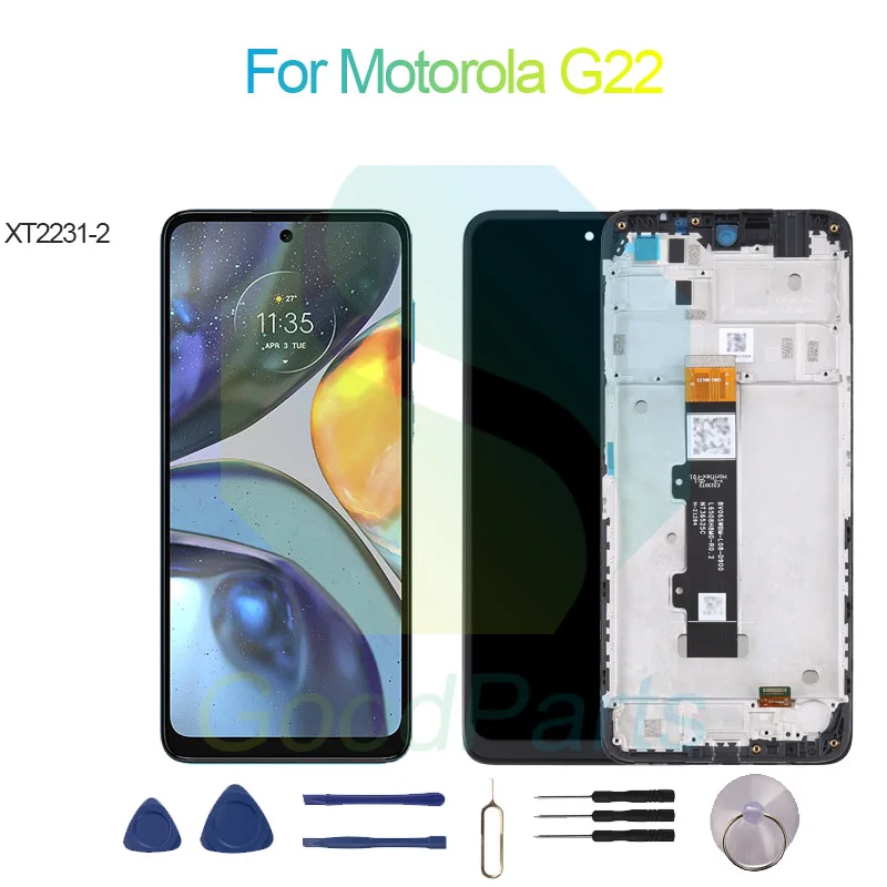 Per La Sostituzione Del Display Dello Schermo Motorola G22 1600*720 Xt2231-2 G22 Lcd Touch Digitizer
