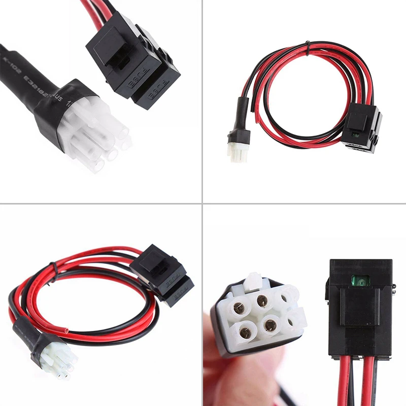 6-Pin Dc Cavo Di Alimentazione 30Amp 12Awg Per Kenwood Radio Ts-50S Ts-60S Ts-140 Ts-440 Ts-450 Nuovo Di Zecca E Di Alta Qualità