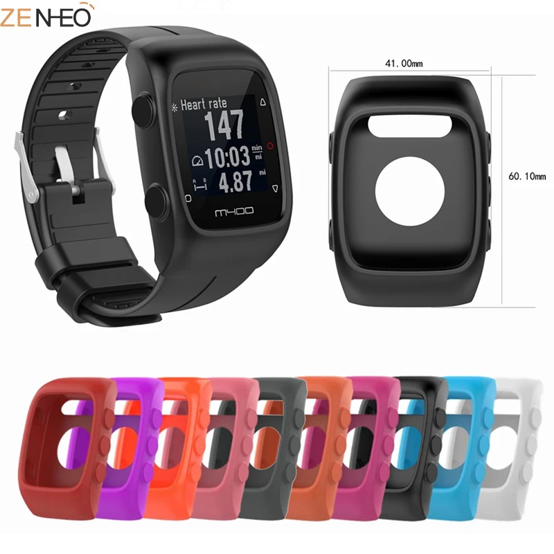 Custodia Morbida In Silicone Per Polar M430 / Polar M400 Gps Smart Watch Sport Custodia Protettiva Accessori Per Telaio Protettivo