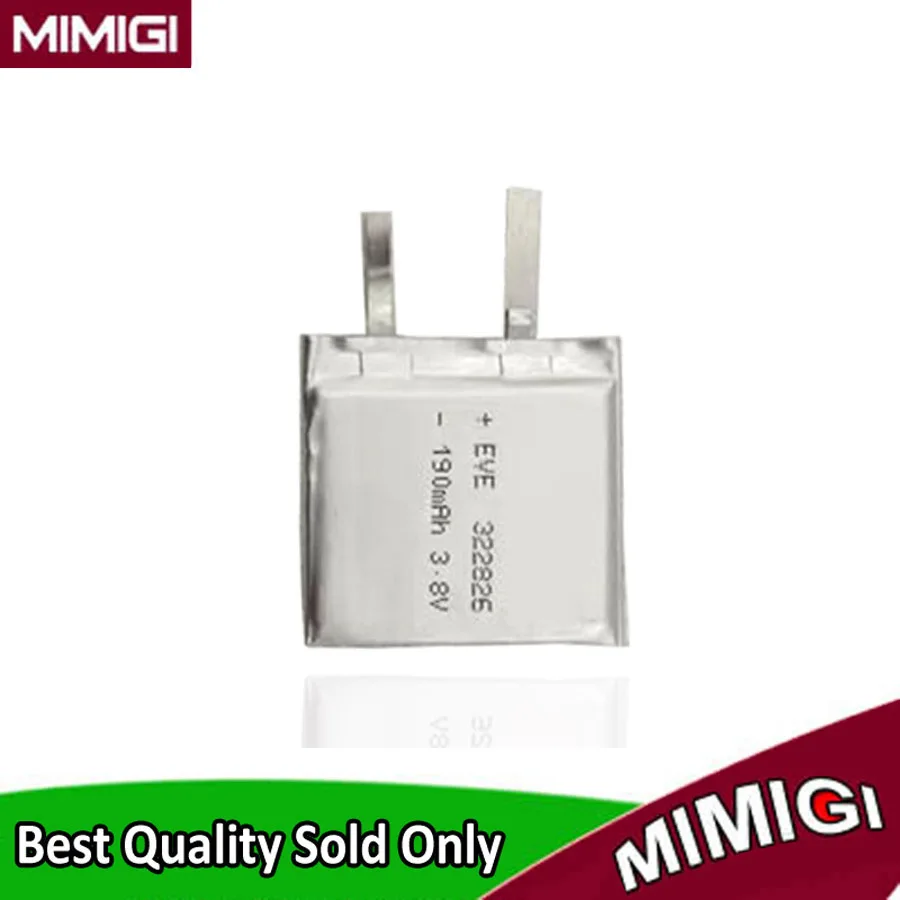 Batteria Ricaricabile Nuovissima 190Mah 322826 Per Accumulatore Polar M430 M400 Gps Akku
