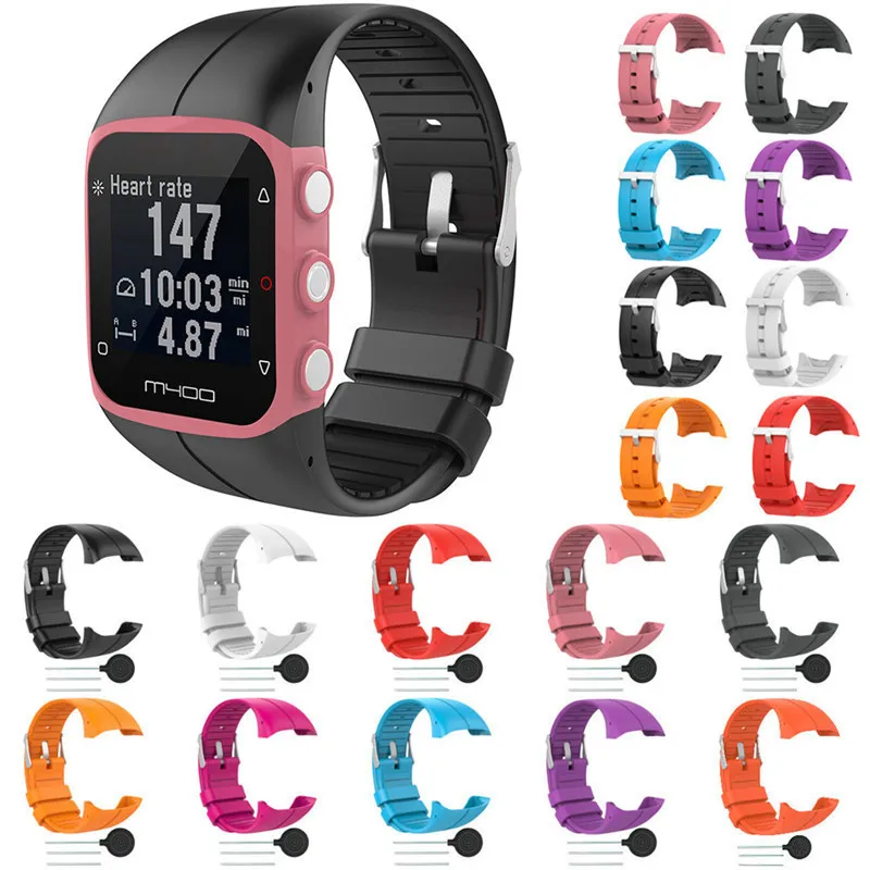 Cinturino Di Ricambio Colorato Per Polar M430 Gps Con Cinturino Da Polso Sportivo In Silicone Smart Watch Per Accessori Polar M400