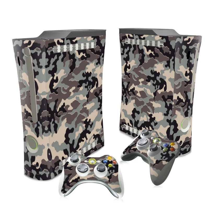 Adesivo Per Console Di Gioco Mimetico Per Xbox 360 Fat Vinyl Decal Skin Wholesale