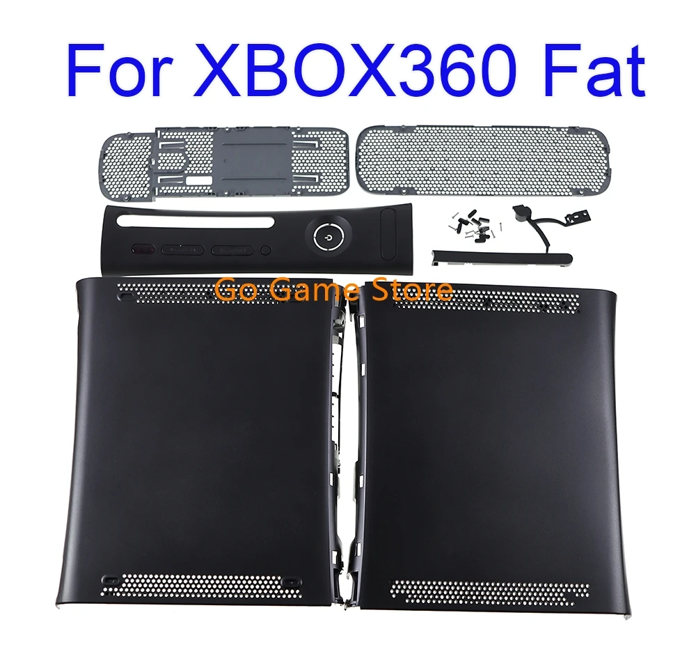 Per Il Xbox 360 Fat Console Housing House Shell Hanno Logo Custodia Completa Per Console Grassa Xbox 360 Colore Bianco Nero