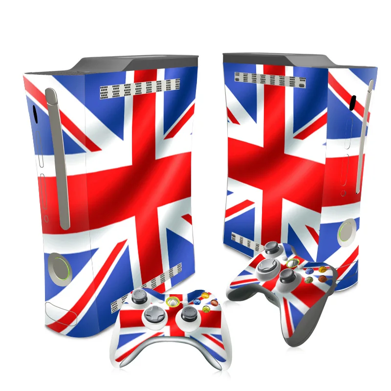 Usa Uk Flag Skin Sticker Cover Per Microsoft Xbox 360 Console E Controller Skin Sticker Decal