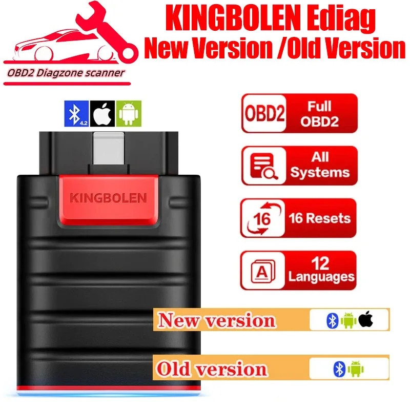 Kingbolen Ediag Pk Thinkdiag Strumenti Diagnostici Automobilistici Con Sistema Completo Scanner Obd2 Pk X431 Idiag Easydiag 3.0 Golo